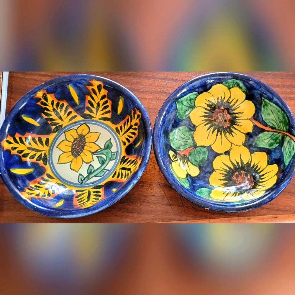Original Mexican handmade pottery bowls